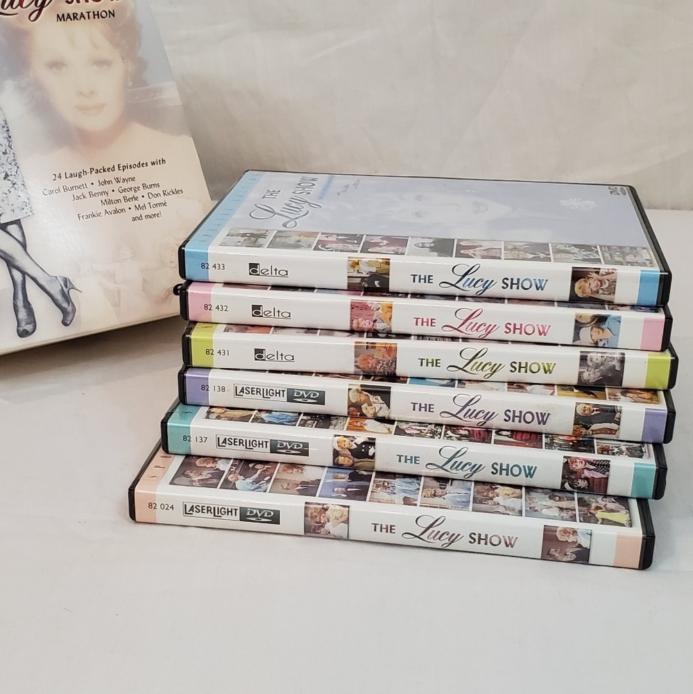 The Lucy Show Marathon 6 DVD Set 24 Episodes NWT Delta Entertainment Corp
